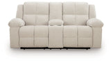 Orlen - Double Reclining Loveseat With Console - Winter