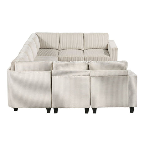 Walterboro - Sectional With Storage, Storage Pouches And Charging Ports