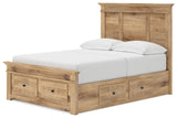 Makidern - Panel Storage Bed