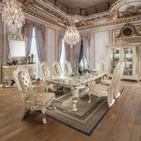 Vatican - Dining Table - Champagne Silver