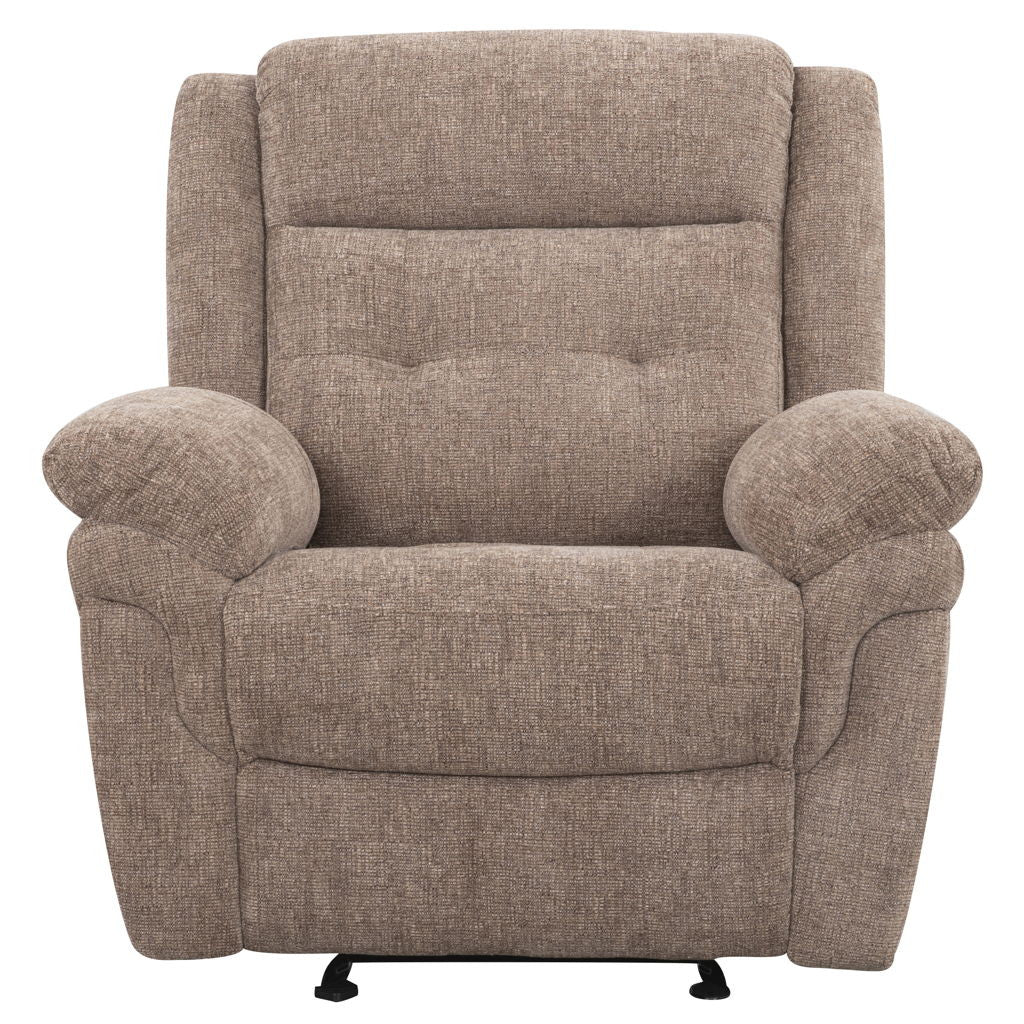 Sydney - Manual Recliner - Brown