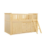 Bartly - Low Loft Bunk Bed