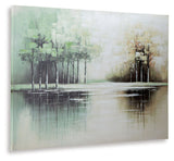 Garlenridge - Wall Art - Green / Tan / White