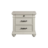 Slater - 3-Drawer Nightstand With Usb Ports