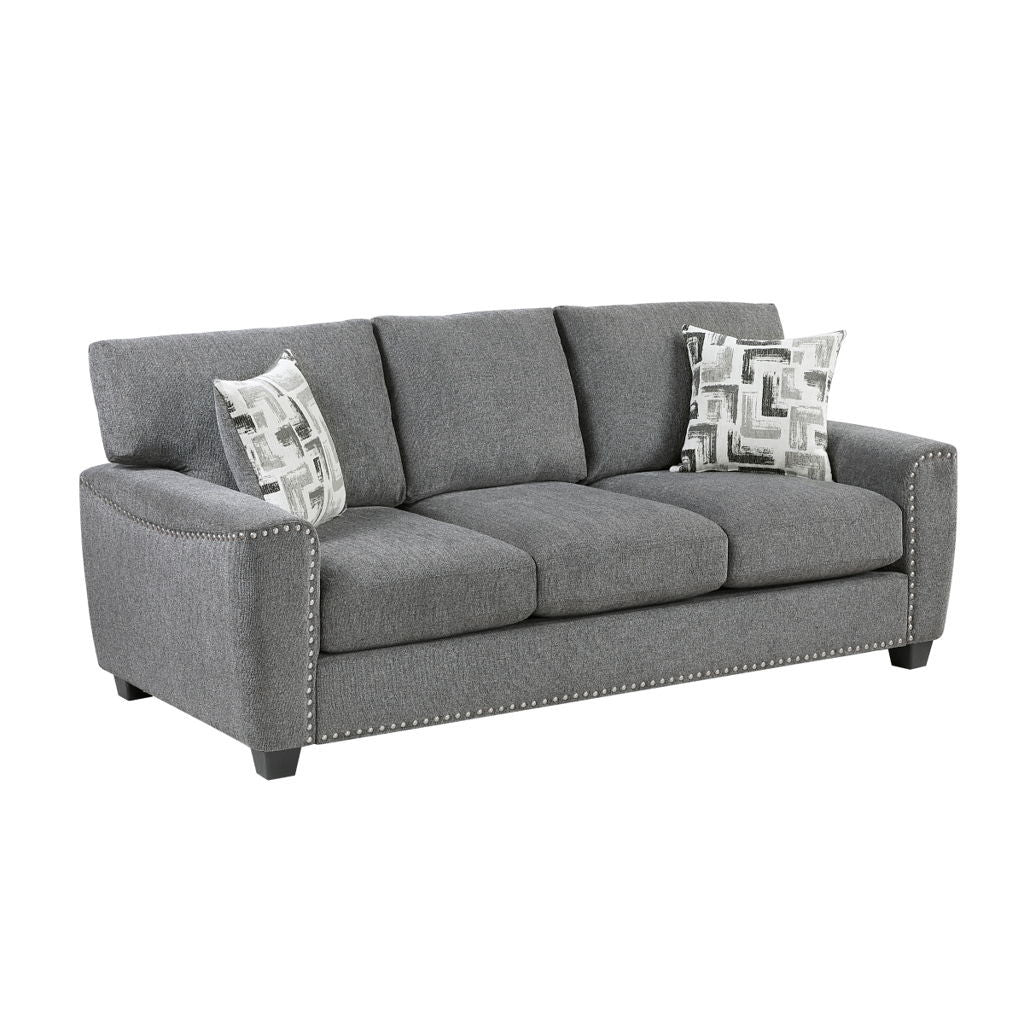 Isabel - Sofa & Loveseat - Dark Gray