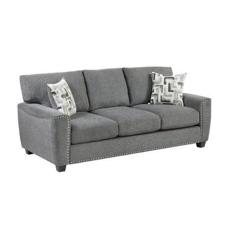 Isabel - Sofa & Loveseat - Dark Gray