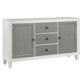 Katia - Server - Rustic Gray & Weathered White