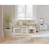Rogen Rustic - End Table - Rustic White