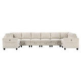 Walterboro - Sectional With Storage, Storage Pouches And Charging Ports