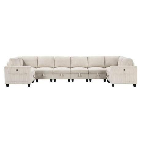 Walterboro - Sectional With Storage, Storage Pouches And Charging Ports