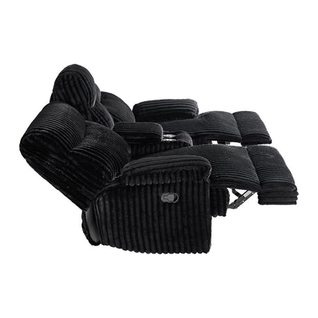 Admiral - Motion Loveseat With Console