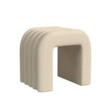Seqouia - Bench With 2 Stools - Cream