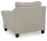 Willarae - 2 Pc. - Chair And A Half, Ottoman - Taupe