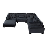 Traverse - Sectional With Ottoman