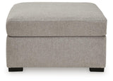 ModMax Luxe - Oversized Accent Ottoman - Flint