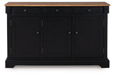 Wildenauer - Dining Room Buffet - Brown / Black