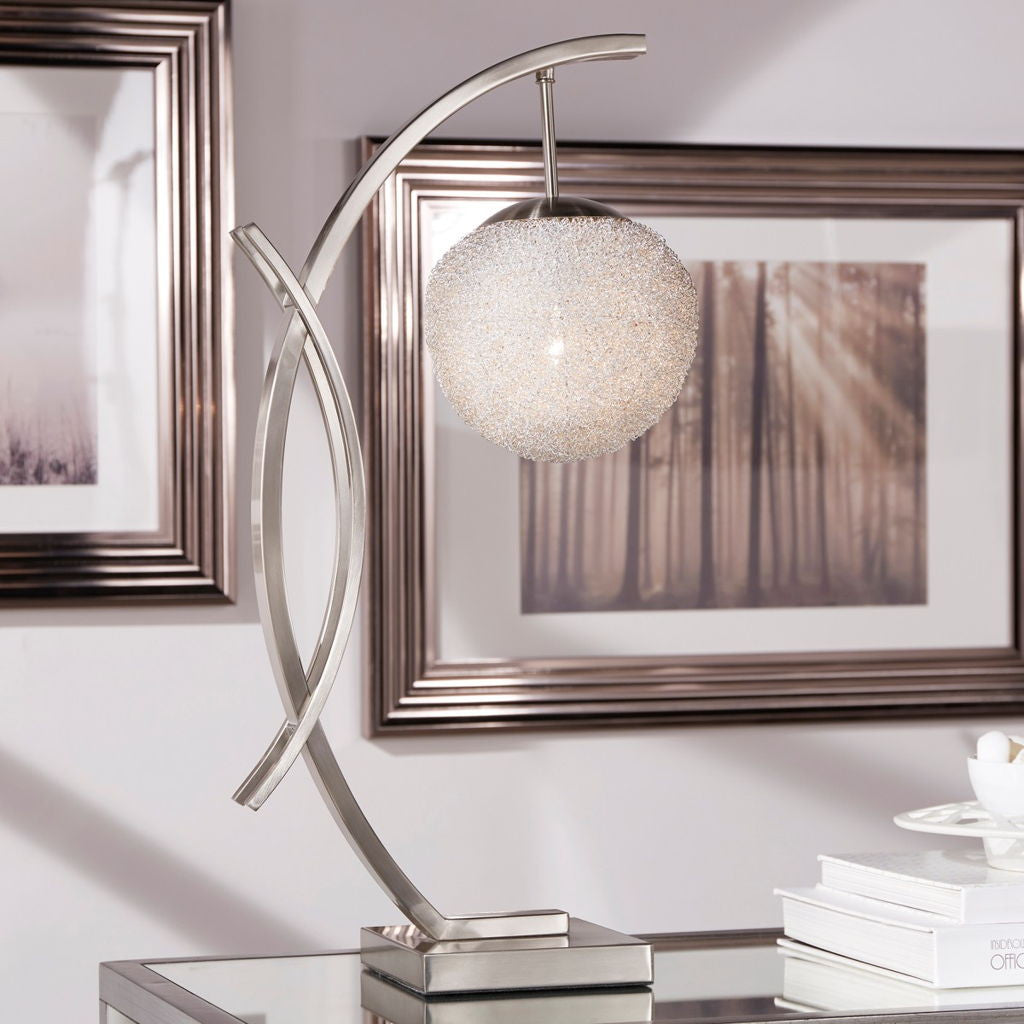 Etsu - Table Lamp - Silver