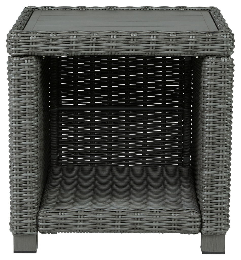 Elite Park - Square End Table - Gray