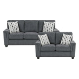 Chelsea - Sofa & Loveseat - Dark Gray