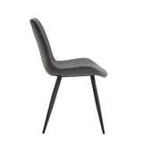 Brixley - Side Chair (Set of 2) - Dark Gray