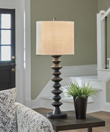 Luanndon - Poly Buffet Lamp - Black