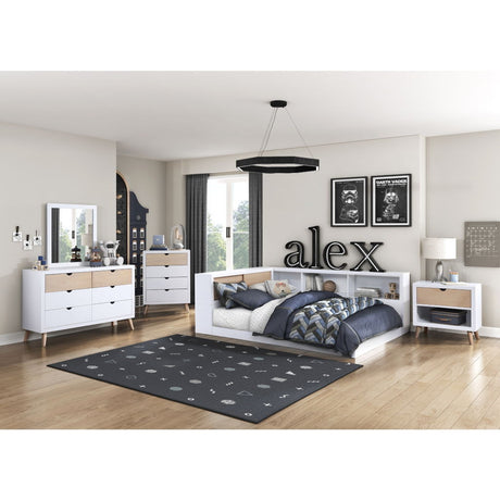 Asker - Nightstand - Brown
