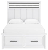 Ashbryn - Panel Storage Bed