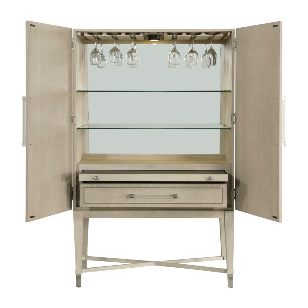 Genoa - Bar Cabinet - Oak