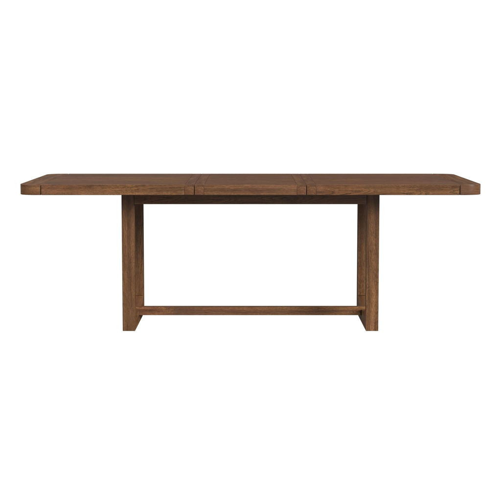 Glinda - Dining Table With 18" Leaf - Brown