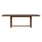 Glinda - Dining Table With 18" Leaf - Brown