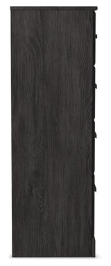 Belachime - Four Drawer Chest - Charcoal