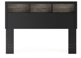Broachmyn - Lighted Bookcase Headboard