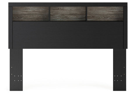 Broachmyn - Lighted Bookcase Headboard