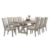Rocky - Dining Table - Gray Oak