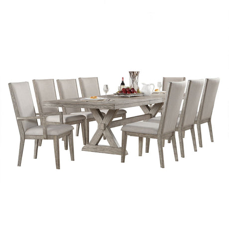 Rocky - Dining Table - Gray Oak