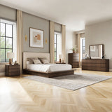 Zoey - Nightstand - Brown Oak