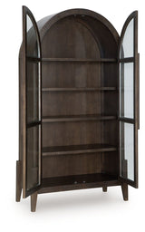 Benhall - Accent Cabinet - Dark Brown