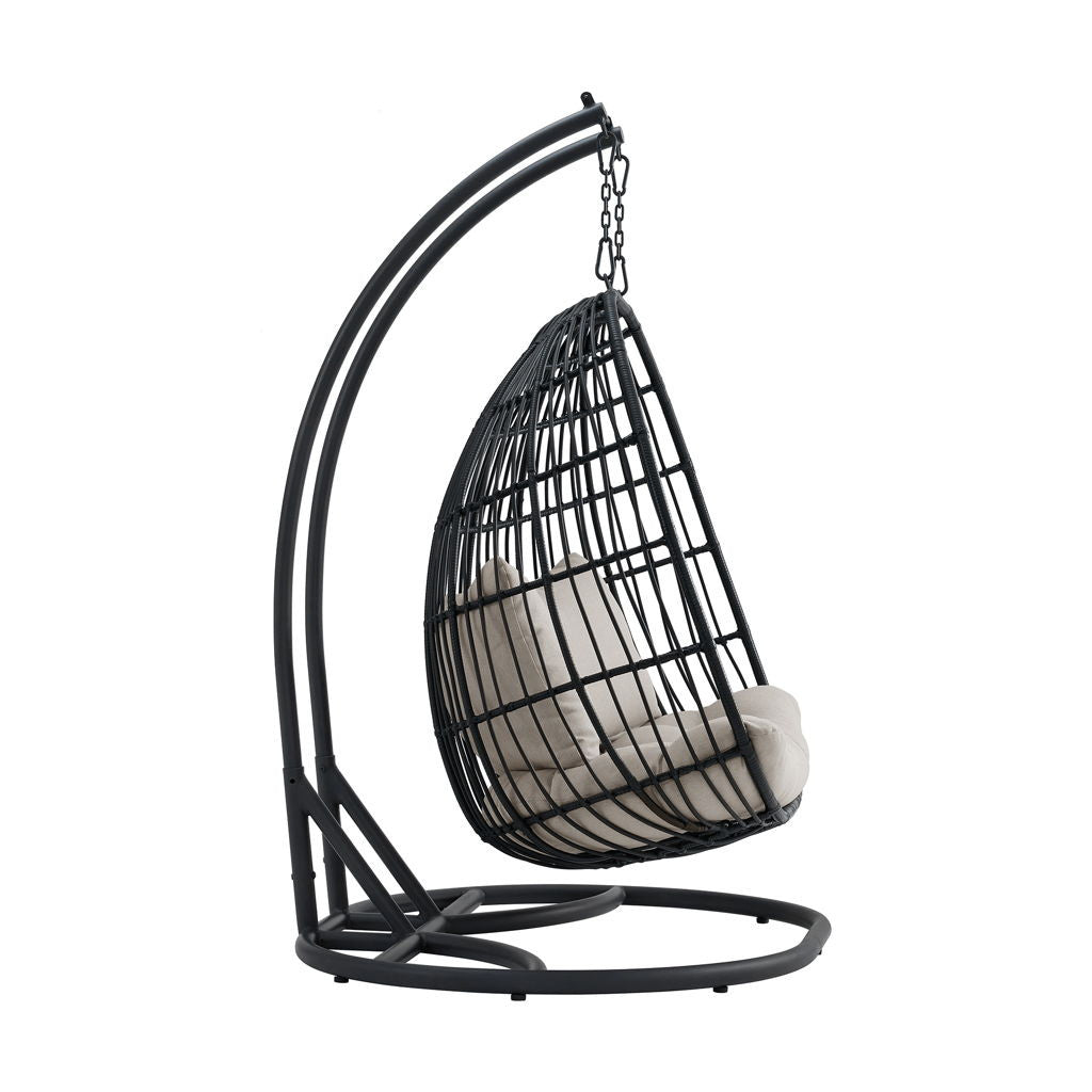 Playa - Double Swing Chair Complete - Dark Gray