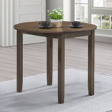 Damica - Round Dining Table - Walnut