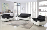 BREITON White Livingroom Set
