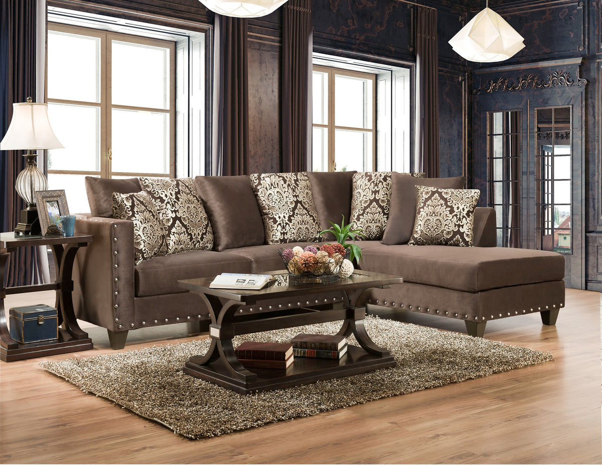 Melon Chocolate Sectional