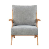 Lennox - Accent Chair - Light Brown Frame