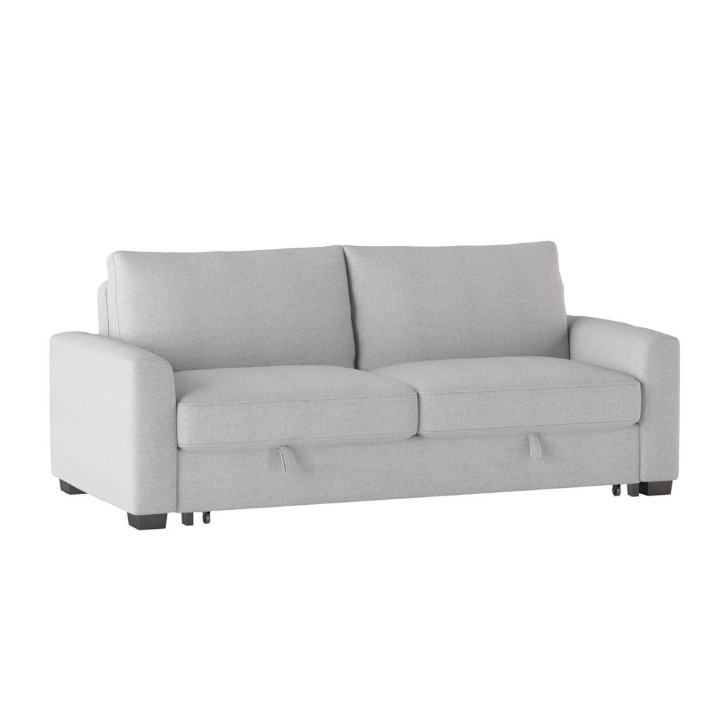 Price - Convertible Studio Sofa With Pull-Out Bed - Gray