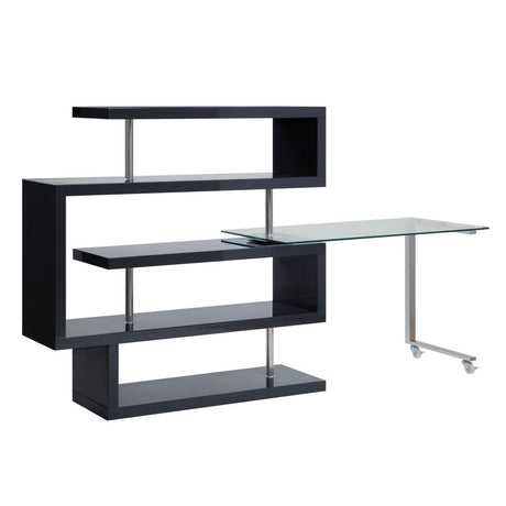 Buck II - Writing Desk With Bookshelf