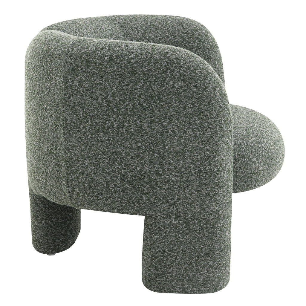 Pemba - Accent Chair - Green Tweed