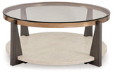 Frazwa - Round Cocktail Table - Multi