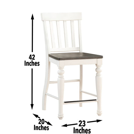 Joanna - Counter Chair - Two Tone