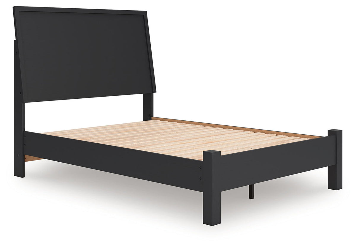 Danziar - Panel Bed With Low Footboard