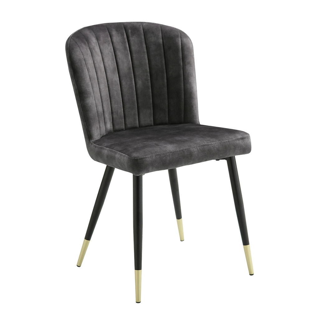 Clemente - Side Chair (Set of 2) - Charcoal