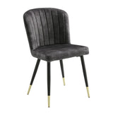 Clemente - Side Chair (Set of 2) - Charcoal